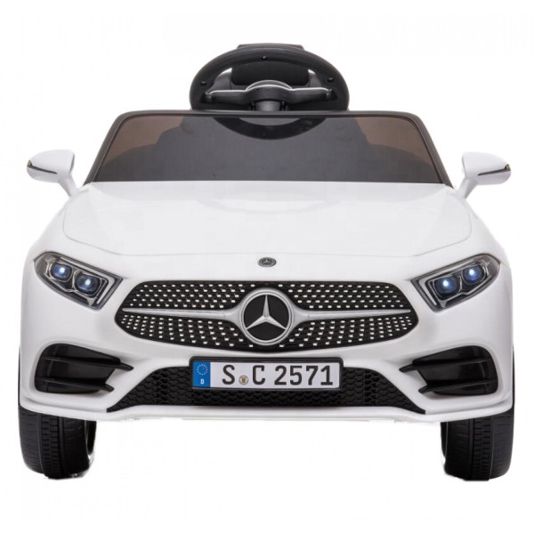Ηλεκτροκίνητο Παιδικό Αυτοκίνητο Licensed Mercedes Benz CLS350 12v σε Λευκό χρώμα 5354CLS